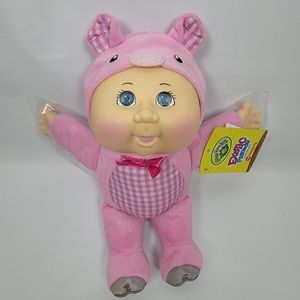 Cabbage Patch Kids Exotic Friends Collectible #184 Penny Pig 9" Pluhs Baby Doll